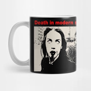 Death in modern society Mug